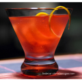 Crystal Clear Stemless Martini Glasses for Party